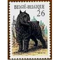 Bouvier Belgian Postage Stamp